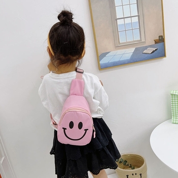 Songlan dječji najlonski crossbody ruksak – vodootporan, za predškolsku dob, razigran stil