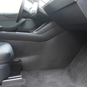 Централна конзолна антиударна подложка за Tesla Model Y, версия 3, със странични панели, изработена от TPE, едночастова, персонализируема