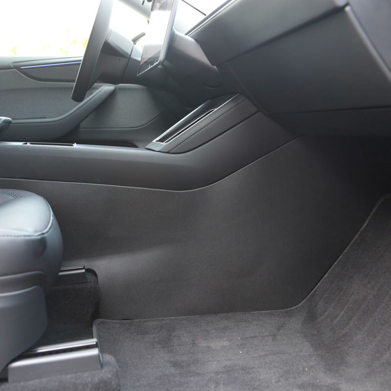 Централна конзолна антиударна подложка за Tesla Model Y, версия 3, със странични панели, изработена от TPE, едночастова, персонализируема