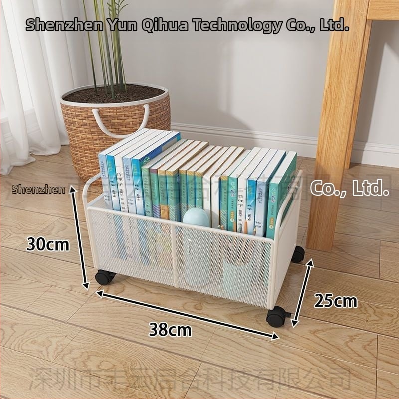 Шкаф за книги под бюрото, подвижен, хартиен материал, капацитет 1000 л или повече