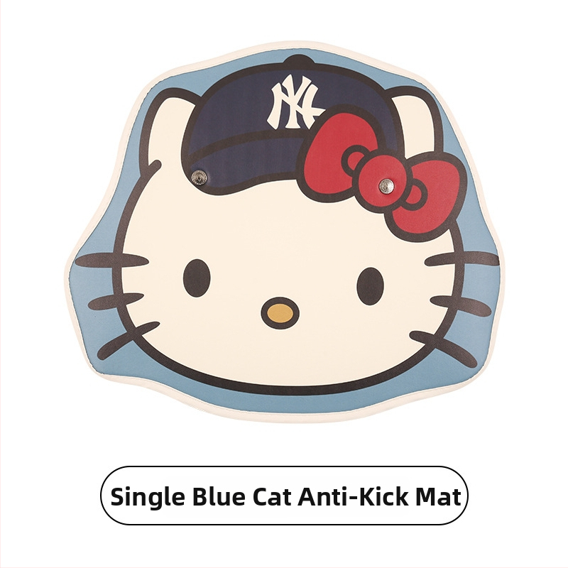 Задна подложка за автомобилна седалка – универсална, PU материал, пяна, snap-on, карикатурен дизайн