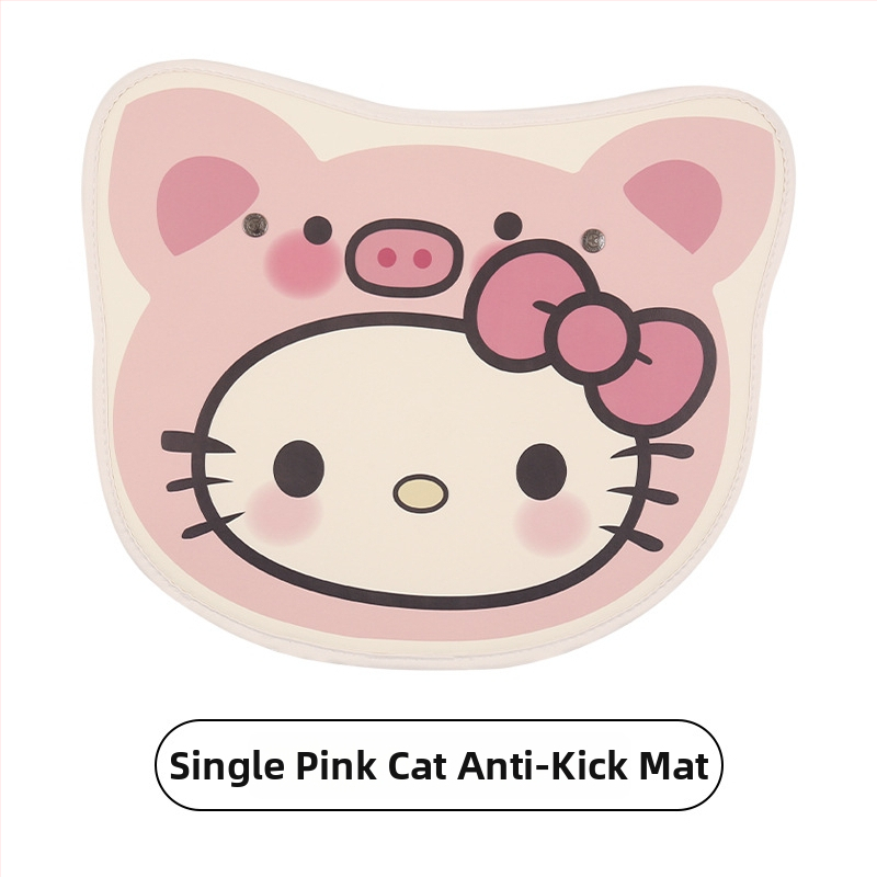 Задна подложка за автомобилна седалка – универсална, PU материал, пяна, snap-on, карикатурен дизайн