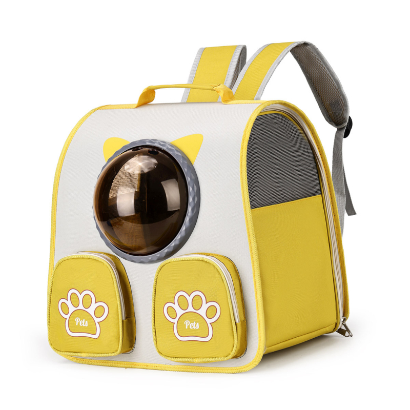 Rucsac pentru pisică – Nylon, model geometric, pliabil, portabil