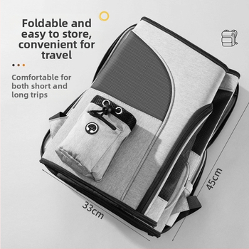 Rucsac EVA pentru animale de companie, extensibil, capacitate 10–20, pentru câini și pisici, portabil și pliabil, design respirabil, brand Saint Long