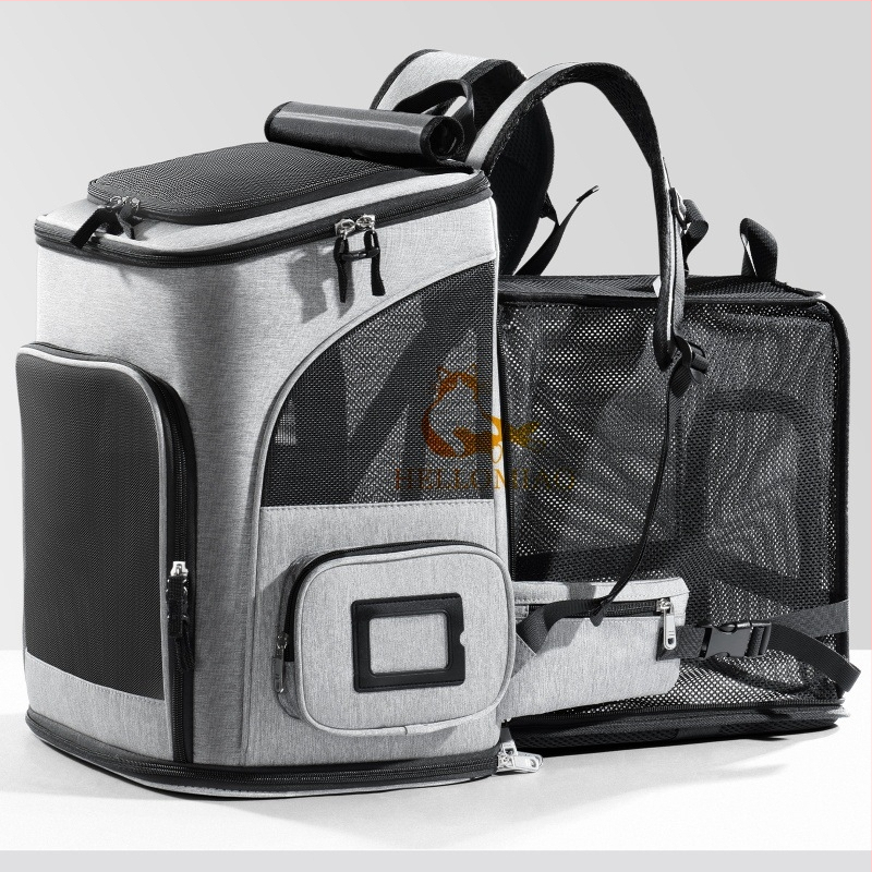 Rucsac EVA pentru animale de companie, extensibil, capacitate 10–20, pentru câini și pisici, portabil și pliabil, design respirabil, brand Saint Long