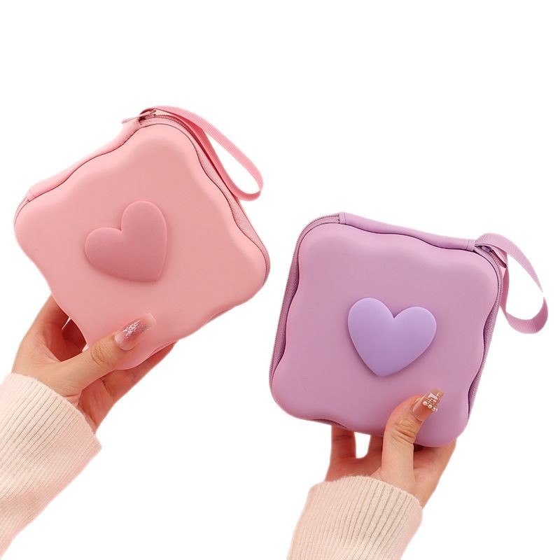 Τετράγωνη PU τσάντα αποθήκευσης ταξιδιού — πολυχρηστική, με φερμουάρ; κατάλληλη για καλώδια, φορτιστές, ακουστικά, μονάδες USB· για ταξίδια, αποθήκευση καλλυντικών και επιτραπέζια αποθήκευση.