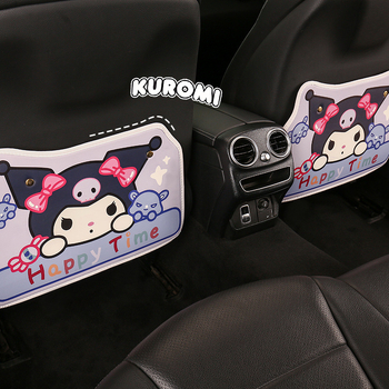 Подпора за гръб на автомобилна седалка с карикатурен дизайн, PU материал, пяна пълнеж, за всички сезони