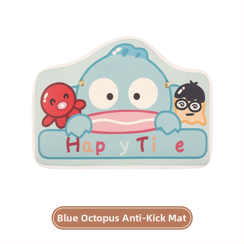 Подпора за гръб на автомобилна седалка с карикатурен дизайн, PU материал, пяна пълнеж, за всички сезони