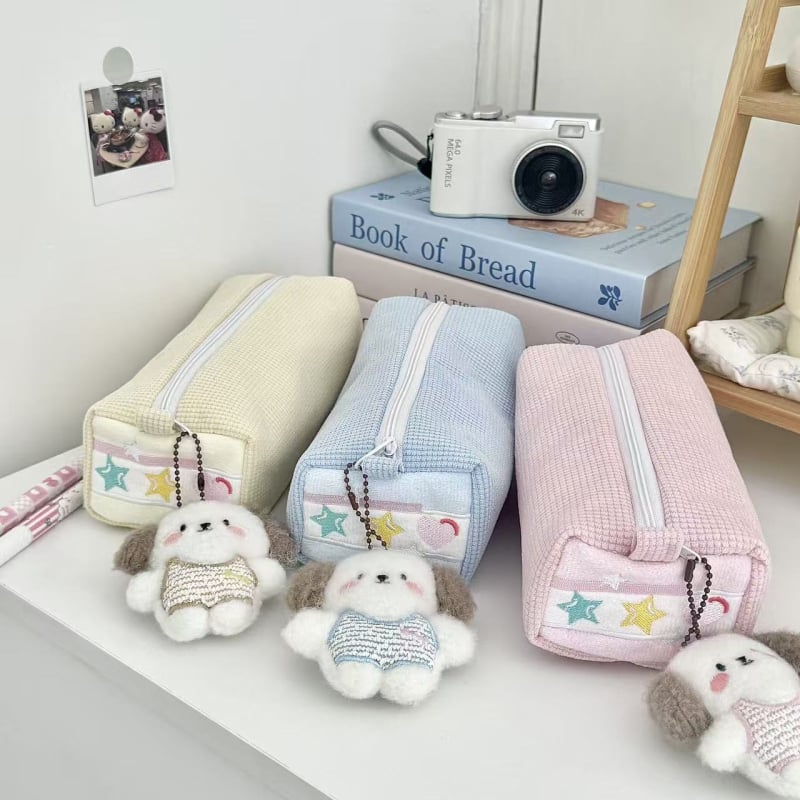 Θήκη μολυβιών Chengqian, ανάμικτο υλικό, καθολικό, INS στυλ, μεγάλη χωρητικότητα