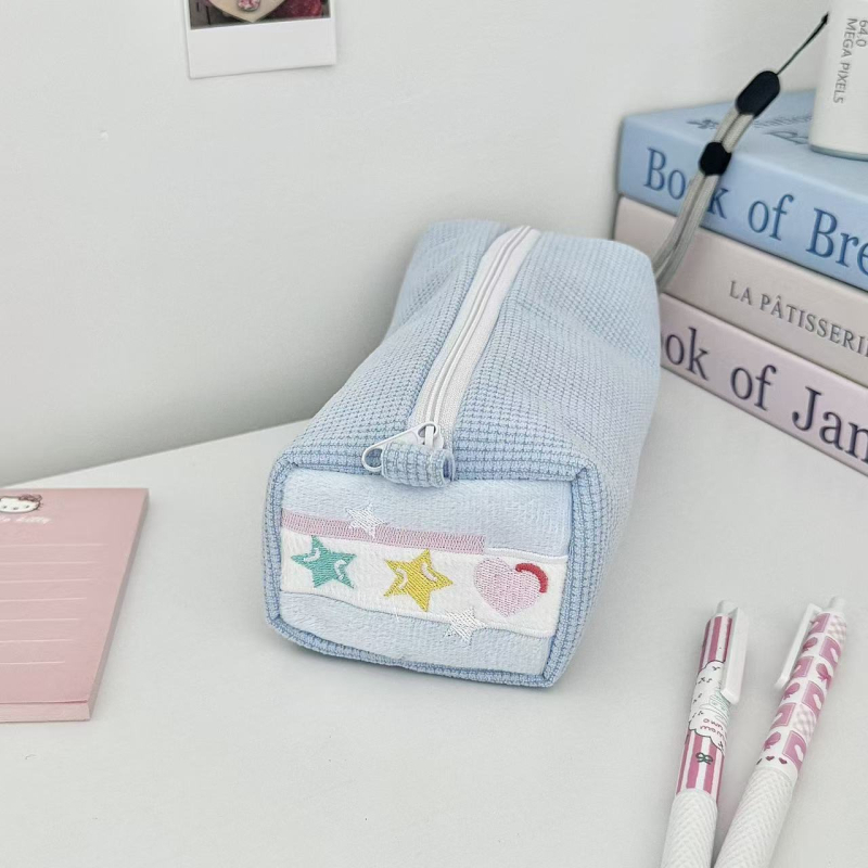 Θήκη μολυβιών Chengqian, ανάμικτο υλικό, καθολικό, INS στυλ, μεγάλη χωρητικότητα