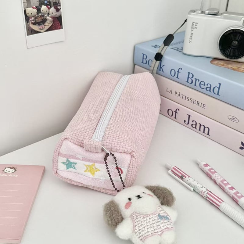 Θήκη μολυβιών Chengqian, ανάμικτο υλικό, καθολικό, INS στυλ, μεγάλη χωρητικότητα