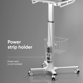 PEACEMOUNTS MGS Orvosi tabletatartó görgős állvány, 10 kg, OEM gyártás, 3 éves garancia