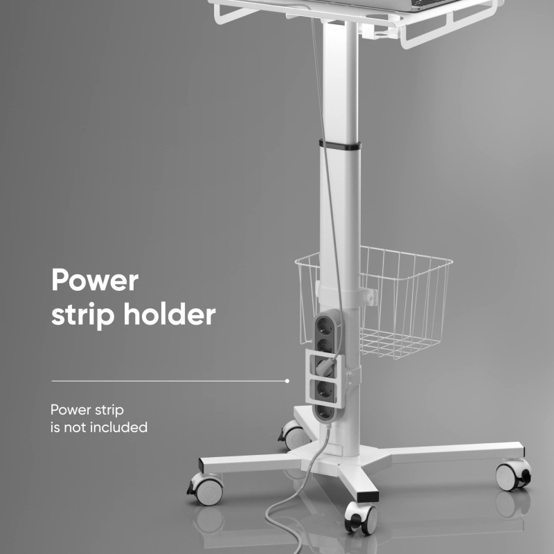 PEACEMOUNTS MGS Orvosi tabletatartó görgős állvány, 10 kg, OEM gyártás, 3 éves garancia