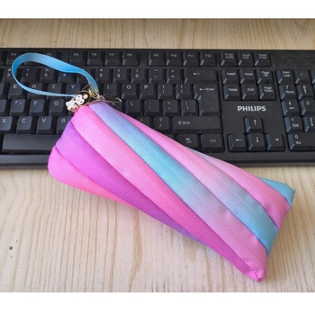 Θήκη μολυβιών με φερμουάρ, σχέδιο τέρας, μάρκα gkai, πολυεστέρας, γενικού σκοπού, κορεατικής έκδοσης