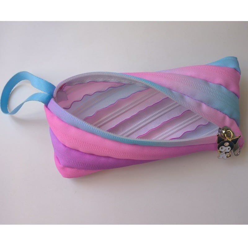 Θήκη μολυβιών με φερμουάρ, σχέδιο τέρας, μάρκα gkai, πολυεστέρας, γενικού σκοπού, κορεατικής έκδοσης