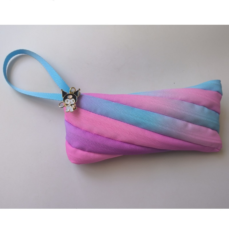 Θήκη μολυβιών με φερμουάρ, σχέδιο τέρας, μάρκα gkai, πολυεστέρας, γενικού σκοπού, κορεατικής έκδοσης