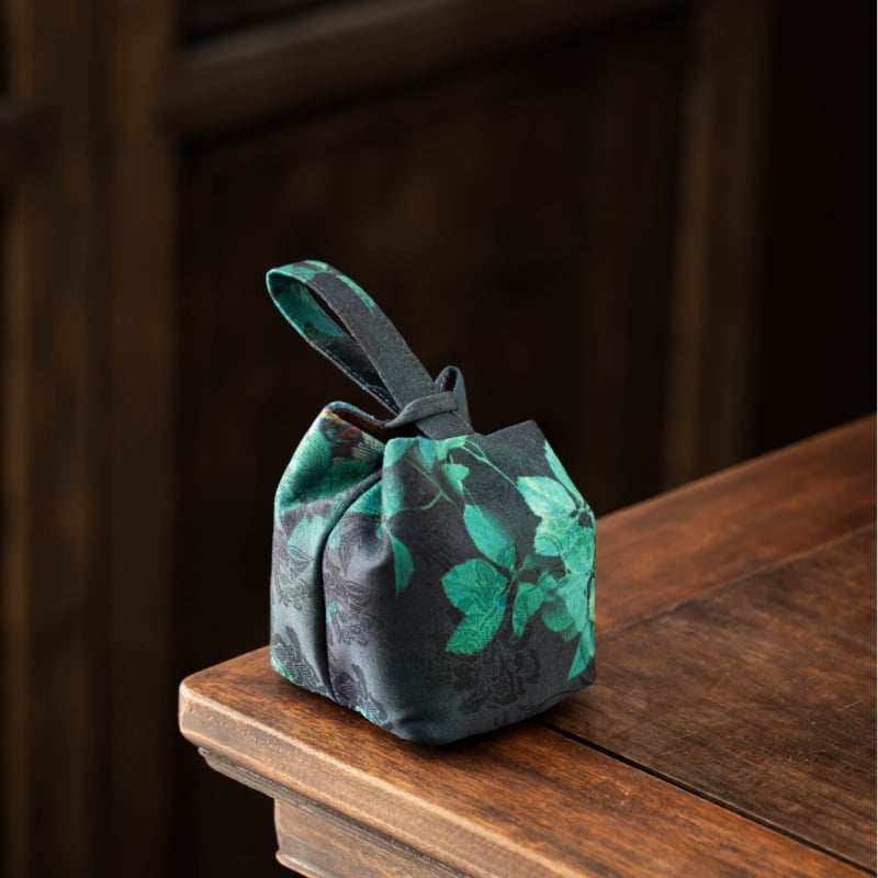 Θήκη αποθήκευσης σετ τσαγιού, φορητή υφασμάτινη θήκη για τσαγιού, πολυχρηστική, νέο κινέζικο στυλ