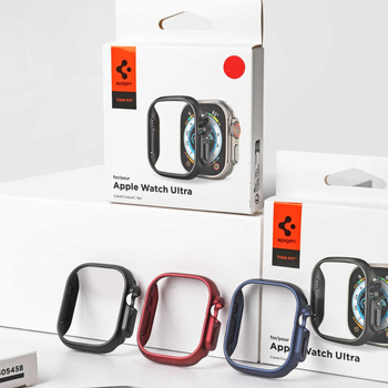 Spigen Apple Watch Ultra apsauginis dėklas, PC korpusas, suderinamas su serijomis 5–9