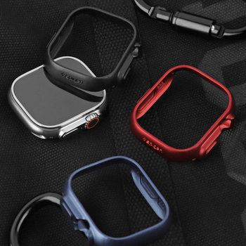 Spigen Apple Watch Ultra apsauginis dėklas, PC korpusas, suderinamas su serijomis 5–9