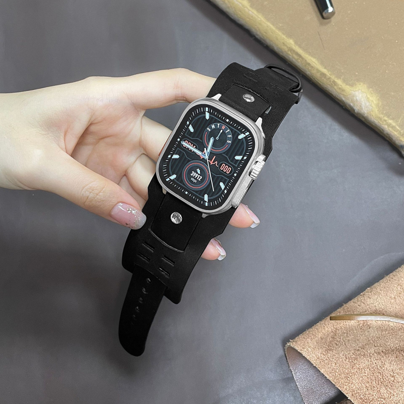 Λουρί Apple Watch από δέρμα Crazy Horse πρώτης στρώσης, 20 mm, αγκράφα με καρφί