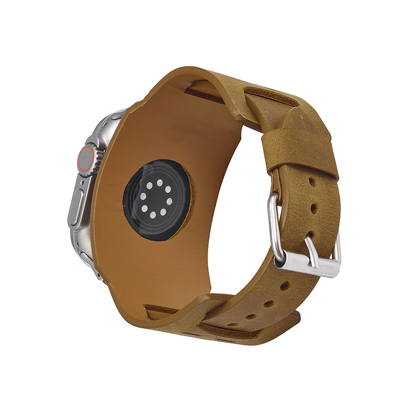 Λουρί Apple Watch από δέρμα Crazy Horse πρώτης στρώσης, 20 mm, αγκράφα με καρφί
