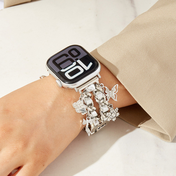 Apple Watch Ultra SE kovové príveskové náramkové pásmo, hmotnosť 58 g, jar 2025, štýl: jedinečný minimalistický