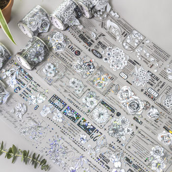 Bandă Ketchup Girl – seria Live Like a Plant, tema Shell Light Flower, material PET, proces de imprimare