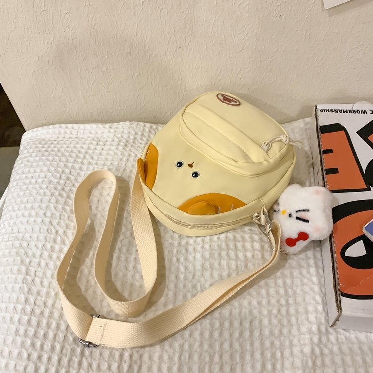 Japanski stil slatka mačkica ranac za djecu, najlon, životinjski uzorak, zakrivljene naramenice, svakodnevna uporaba