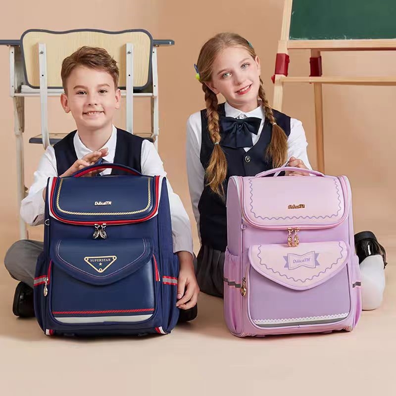 Σχολική τσάντα πλάτης για μαθητές Α'-Στ' τάξεις, PU υλικό, ultra-light, με μείωση βάρους и αναπνεύσιμο σχεδιασμό, ιμάντες με αερόσφυρα