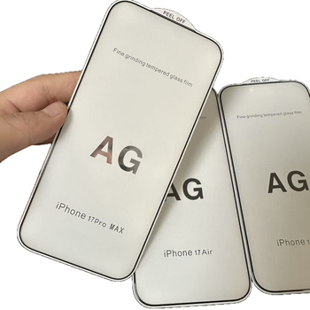 Protecție ecran din sticlă temperată pentru iPhone 17 Pro – margini ultra-subțiri, finisaj mat, claritate HD, antiamprentă, acoperire totală