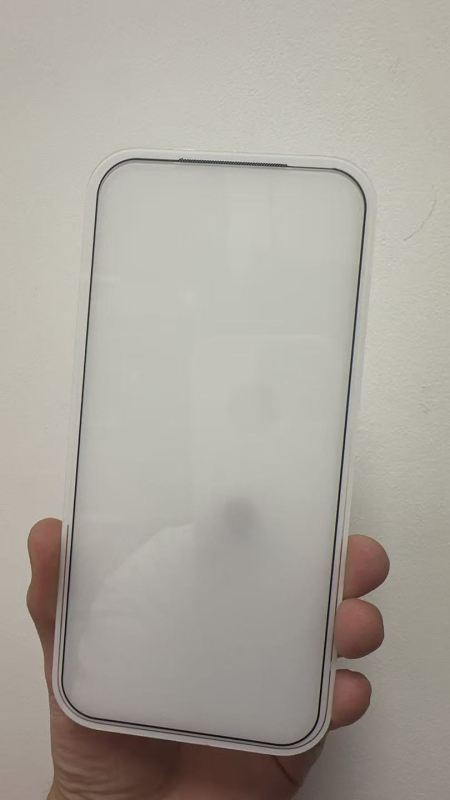 Protecție ecran din sticlă temperată pentru iPhone 17 Pro – margini ultra-subțiri, finisaj mat, claritate HD, antiamprentă, acoperire totală