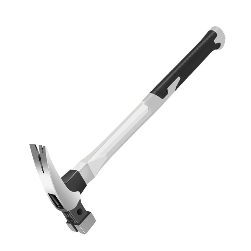 Claw Hammer – κεφαλή από υψηλού άνθρακα χάλυβα, λαβή από ίνες, 0.75 kg, κεφαλή τετράγωνη/στρογγυλή