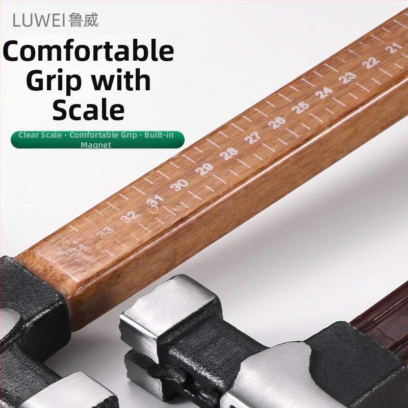 Σφυρί με πλαστική λαβή, κεφαλή από 45# ατσάλι, κατάλληλο για οικιακές και αυτοκινητικές επισκευές