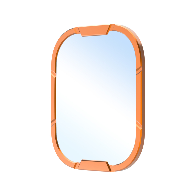 Apple Watch Ultra 1/2 cadru metalic, protector de ecran din sticlă securizată