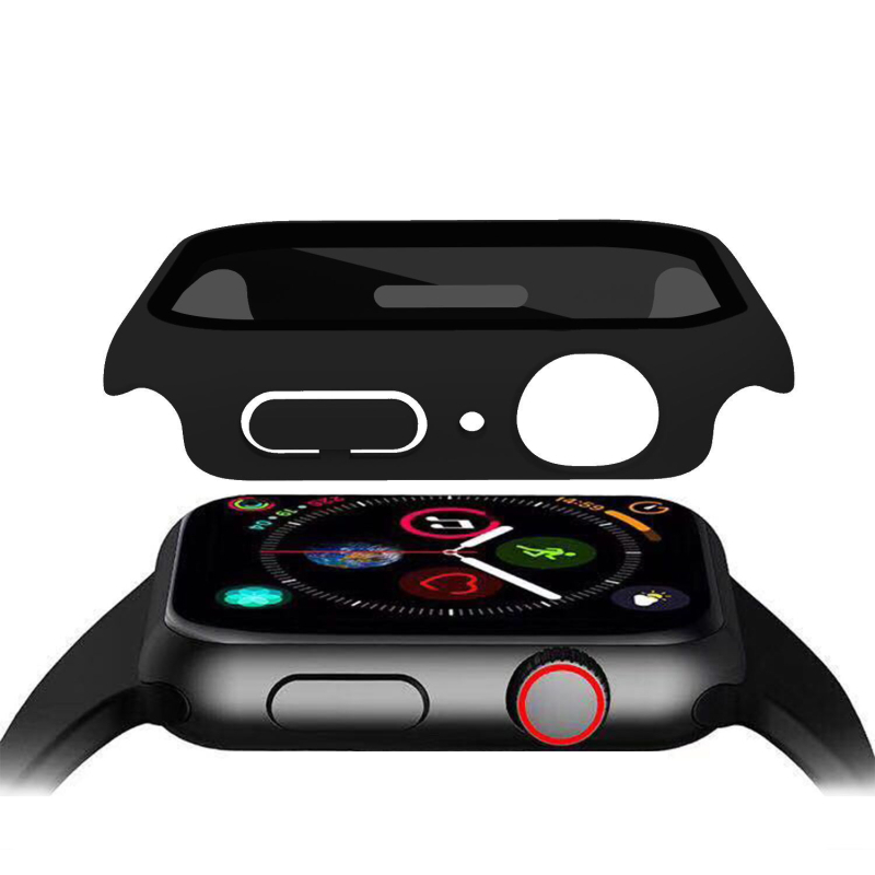 Kućište za Apple Watch s zaštitom privatnosti i integriranim staklom zaštitnim slojem, Series 9, kompatibilno sa Series 8