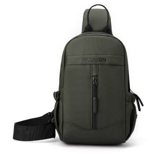 IVSIONS Muška prsna torba od Oxford platna, crossbody, ulični stil, otporna na habanje