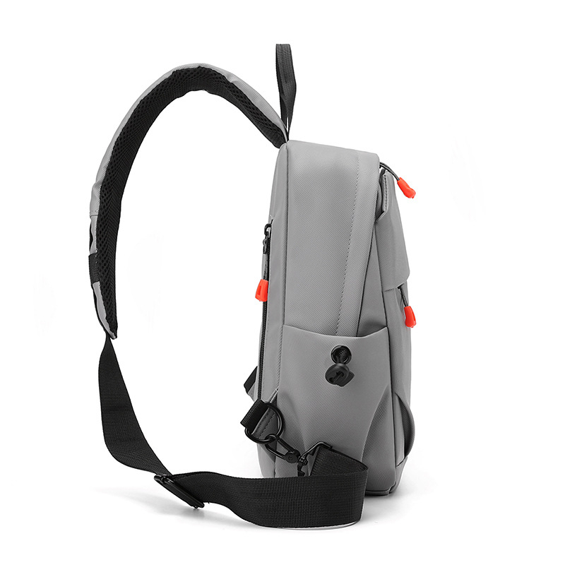 IVSIONS Muška prsna torba od Oxford platna, crossbody, ulični stil, otporna na habanje