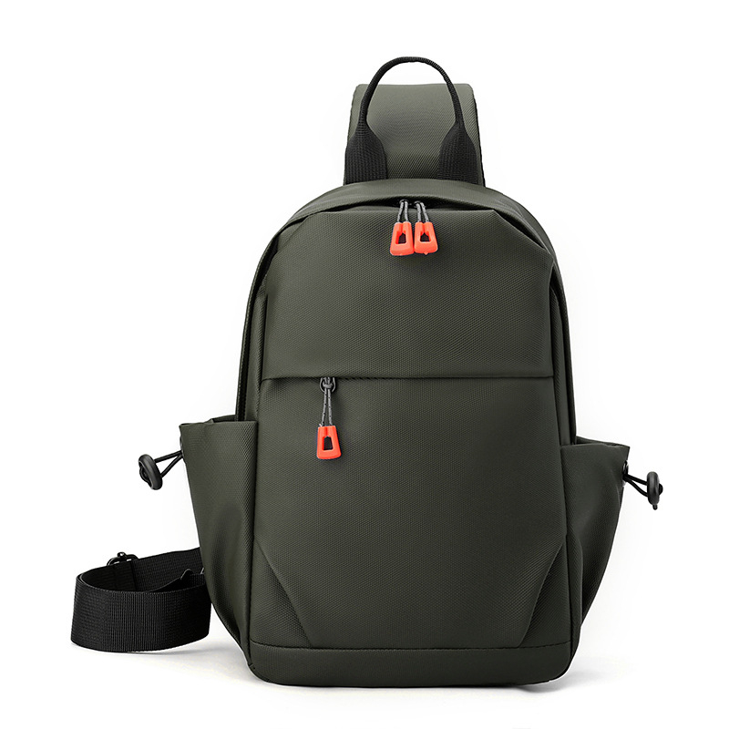 IVSIONS Muška prsna torba od Oxford platna, crossbody, ulični stil, otporna na habanje