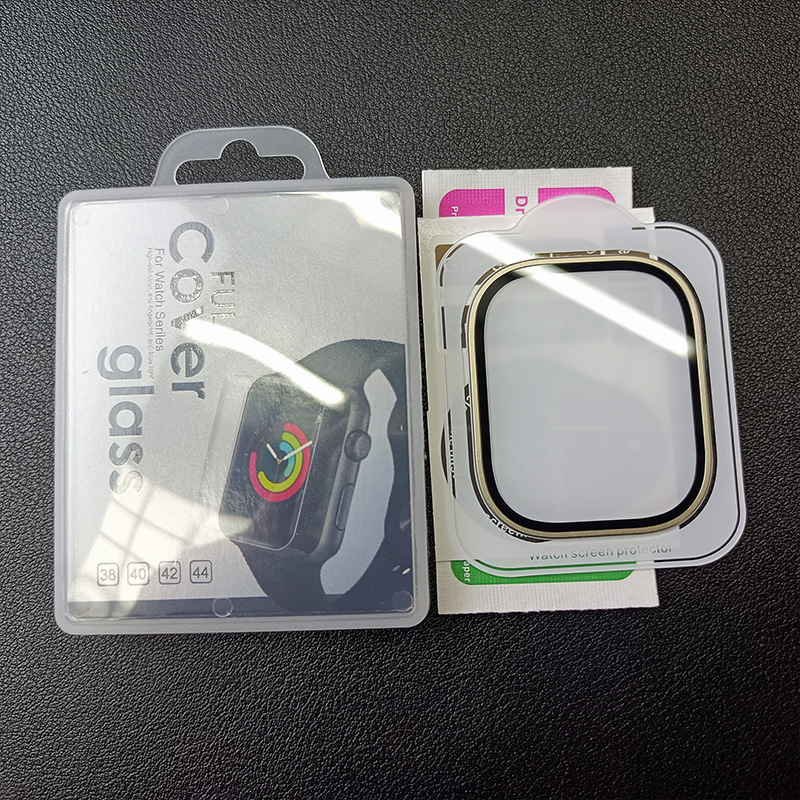 Priekšējā aizsargfilma priekš iWatch Ultra 2 — no alumīnija sakausējuma, temperēta, mehāniski apstrādāta