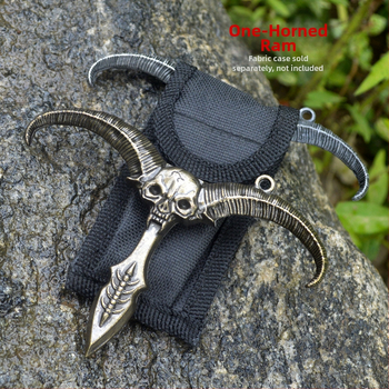 Auto logu laušanas glābšanas piekari ar metāla kulonu — fejas dizains ar vienu kāju, zīmols TWO SIDED WARRIOR