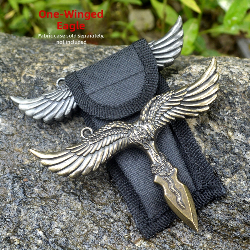 Auto logu laušanas glābšanas piekari ar metāla kulonu — fejas dizains ar vienu kāju, zīmols TWO SIDED WARRIOR