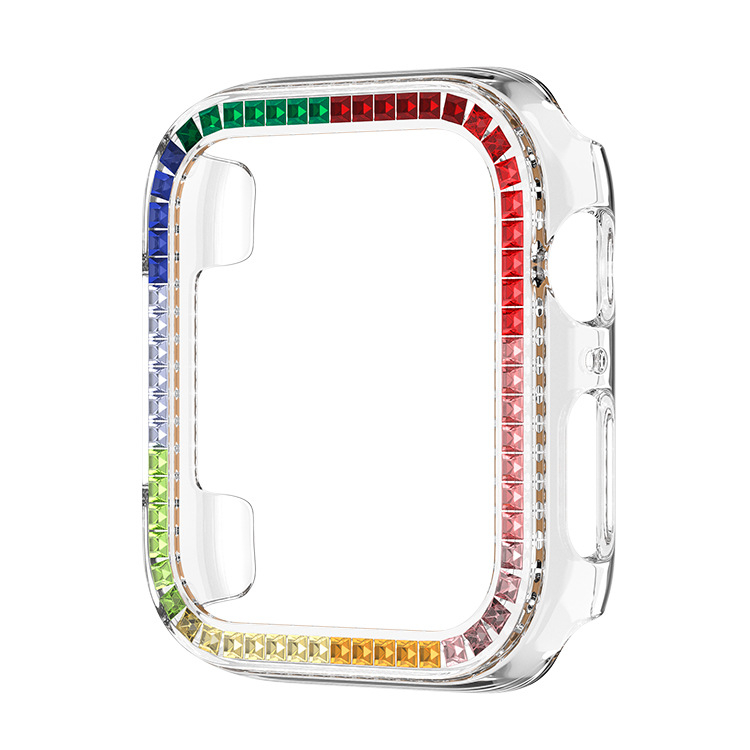 Collar Yue PC kućište za Apple Watch s dijamantima u jednom redu