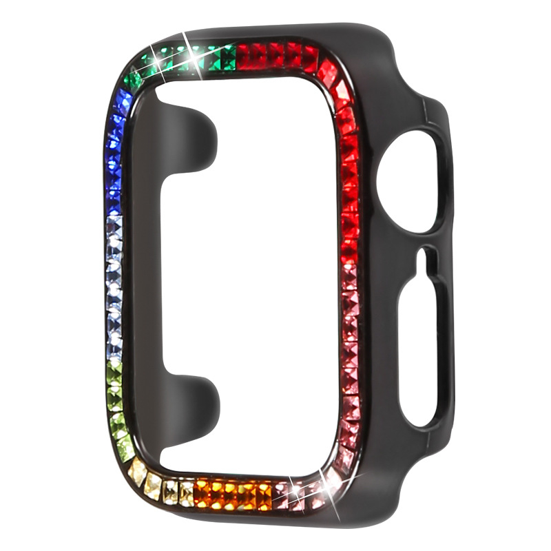 Collar Yue PC kućište za Apple Watch s dijamantima u jednom redu