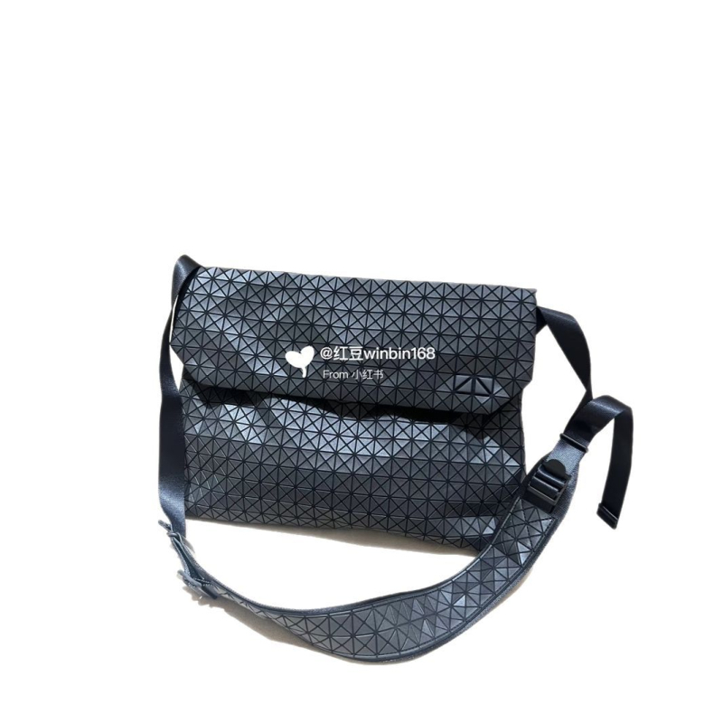 Silikonska messenger torba za unisex, geometrijski romb uzorak, prozračna, ultralaka za poslovna putovanja