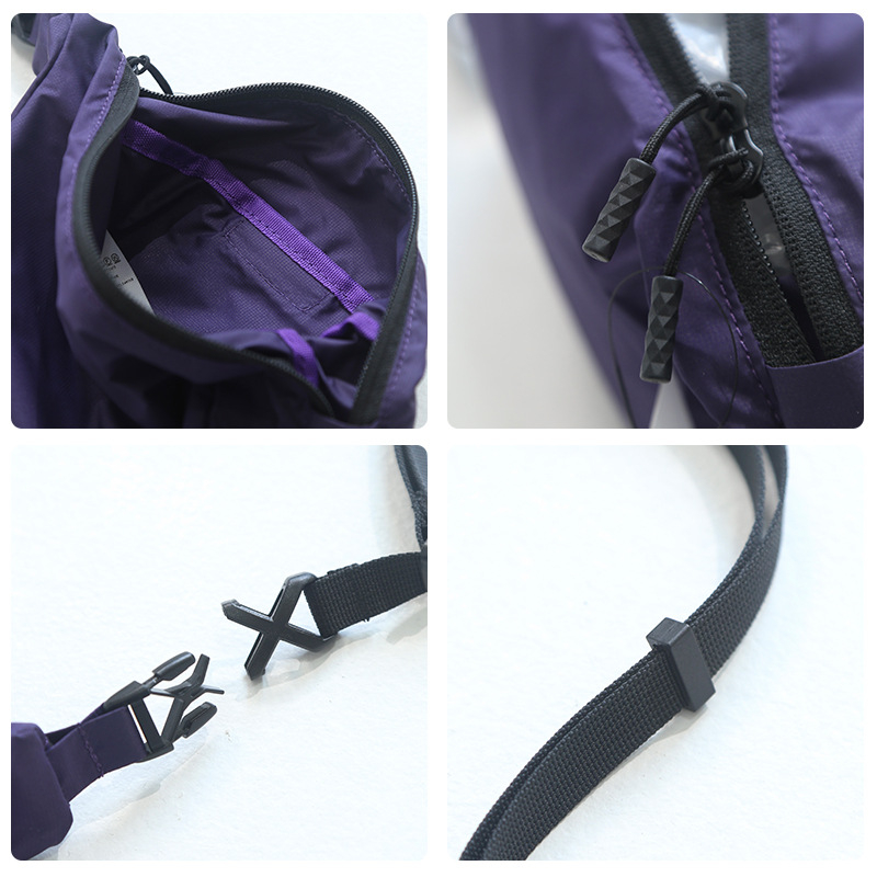 Muška crossbody torba od najlona; otporna na habanje; uzorak: slovo; podstava: poliester