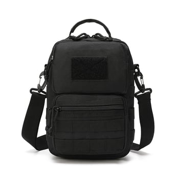 Muška kamuflaža prsna torbica s crossbody remenom | Materijal 600D Oxford, najlonska traka, otporna na habanje, podstava od najlona
