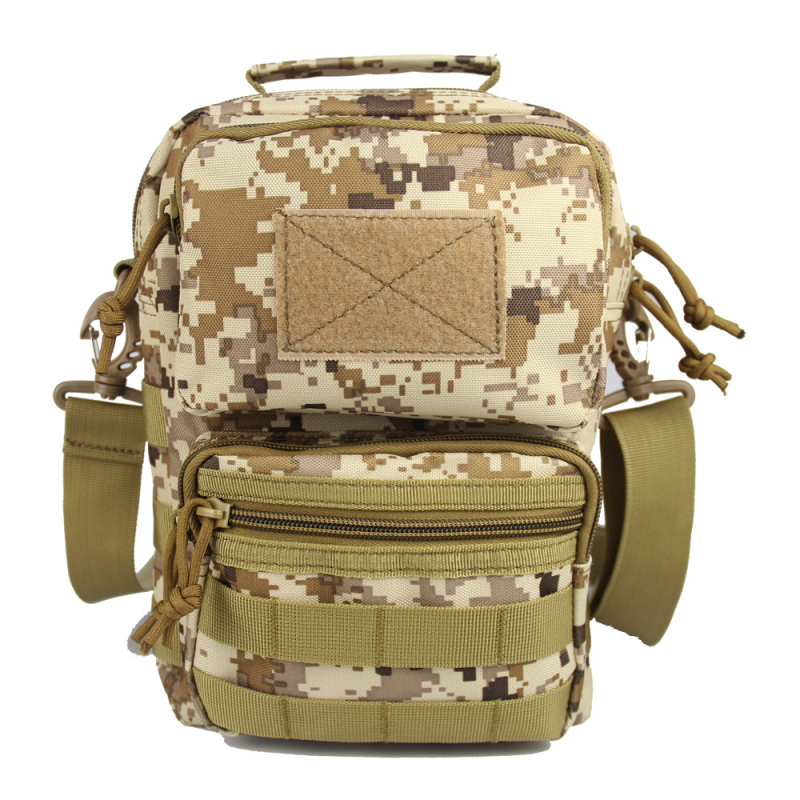 Muška kamuflaža prsna torbica s crossbody remenom | Materijal 600D Oxford, najlonska traka, otporna na habanje, podstava od najlona
