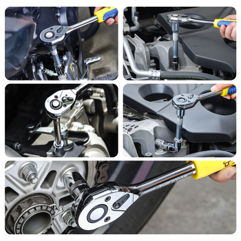 Enjoy 32-τεμάχιο κιτ εργαλείων επισκευής μηχανών, χρωμιοβανάδιο ατσάλι, για μηχανική, αυτοκίνητα και οικιακή επισκευή