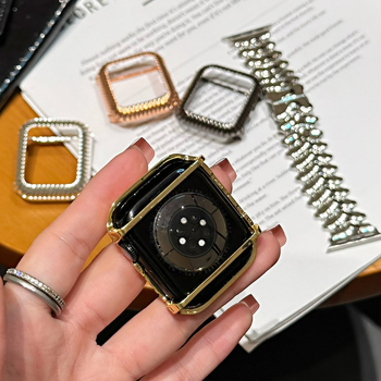 Varinis metalo dėklas su nugaros sagtimi Apple Watch – Fohuas, 40 g, Dėžutėje pakuotė, Sandėlyje