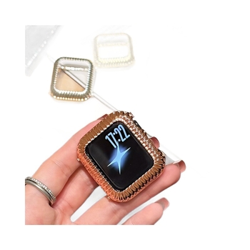 Varinis metalo dėklas su nugaros sagtimi Apple Watch – Fohuas, 40 g, Dėžutėje pakuotė, Sandėlyje